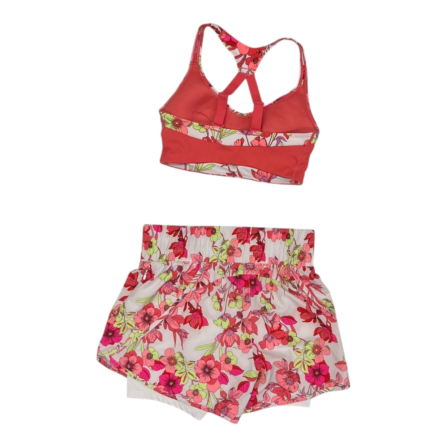 Athletic Shorts 2Pc By Avia In White, Size:Xs