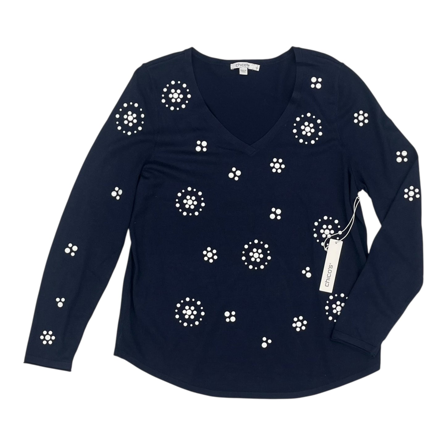 SWEATER by CHICOS in NAVY, Size:M