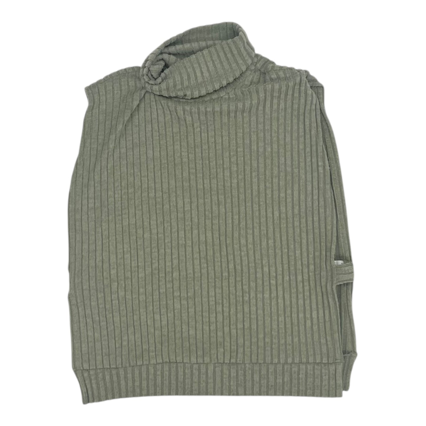 Vest Sweater By Shein In Green, Size:L