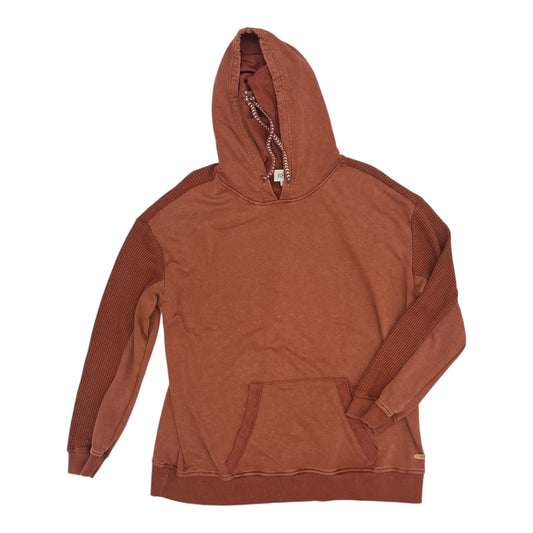 Sweatshirt Hoodie By Bke In Orange, Size:Xl