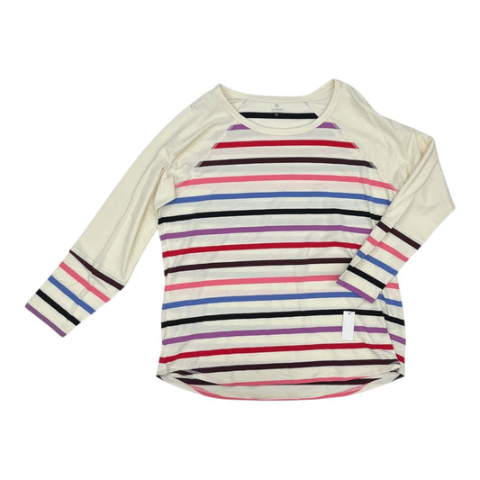 Top Ls By Talbots In Striped Pattern, Size:1X