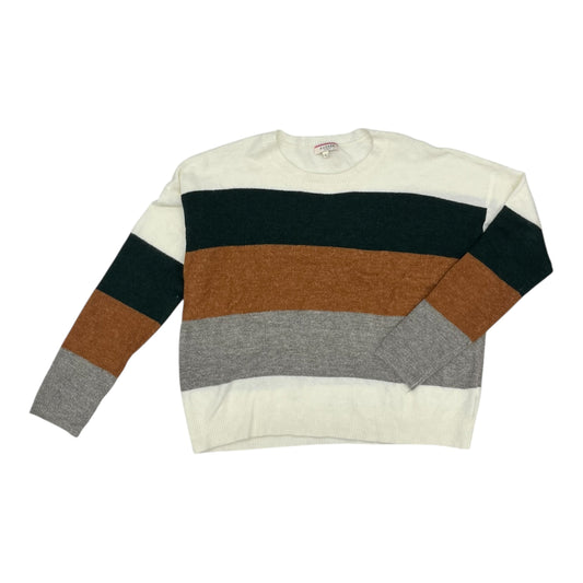 Sweater By Andree By Unit In Striped Pattern, Size:L