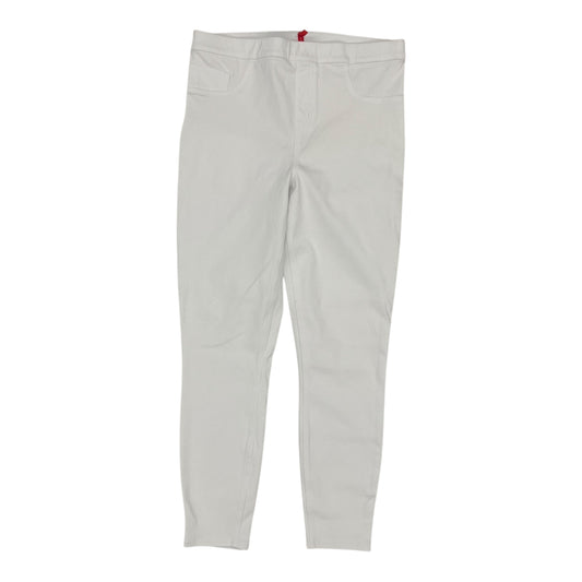 Jeans Jeggings By Spanx In White Denim, Size:Xl