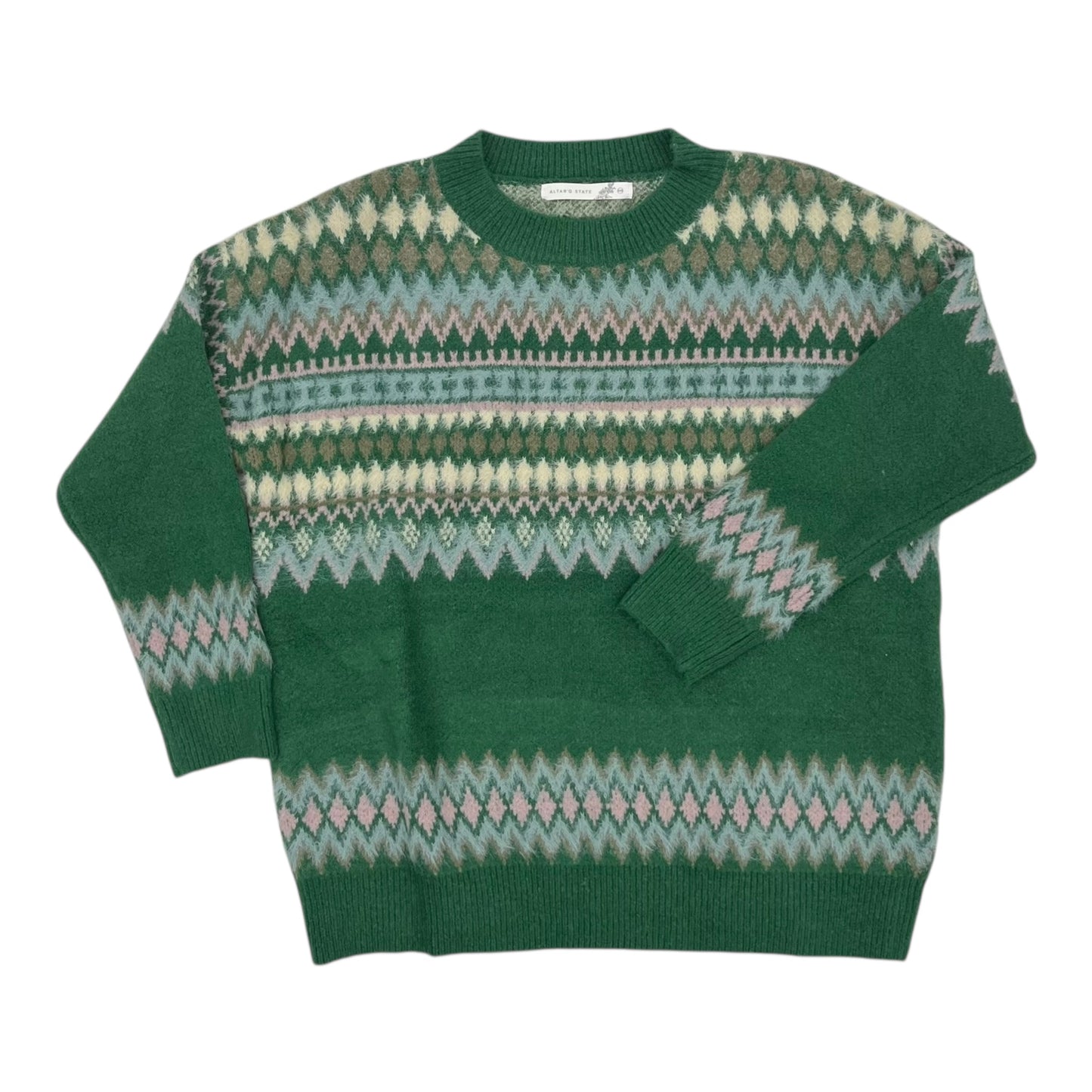 Sweater By Altard State In Green, Size:Xxs