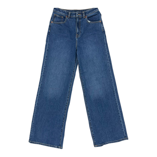 Jeans Wide Leg By Pink In Blue Denim, Size:6
