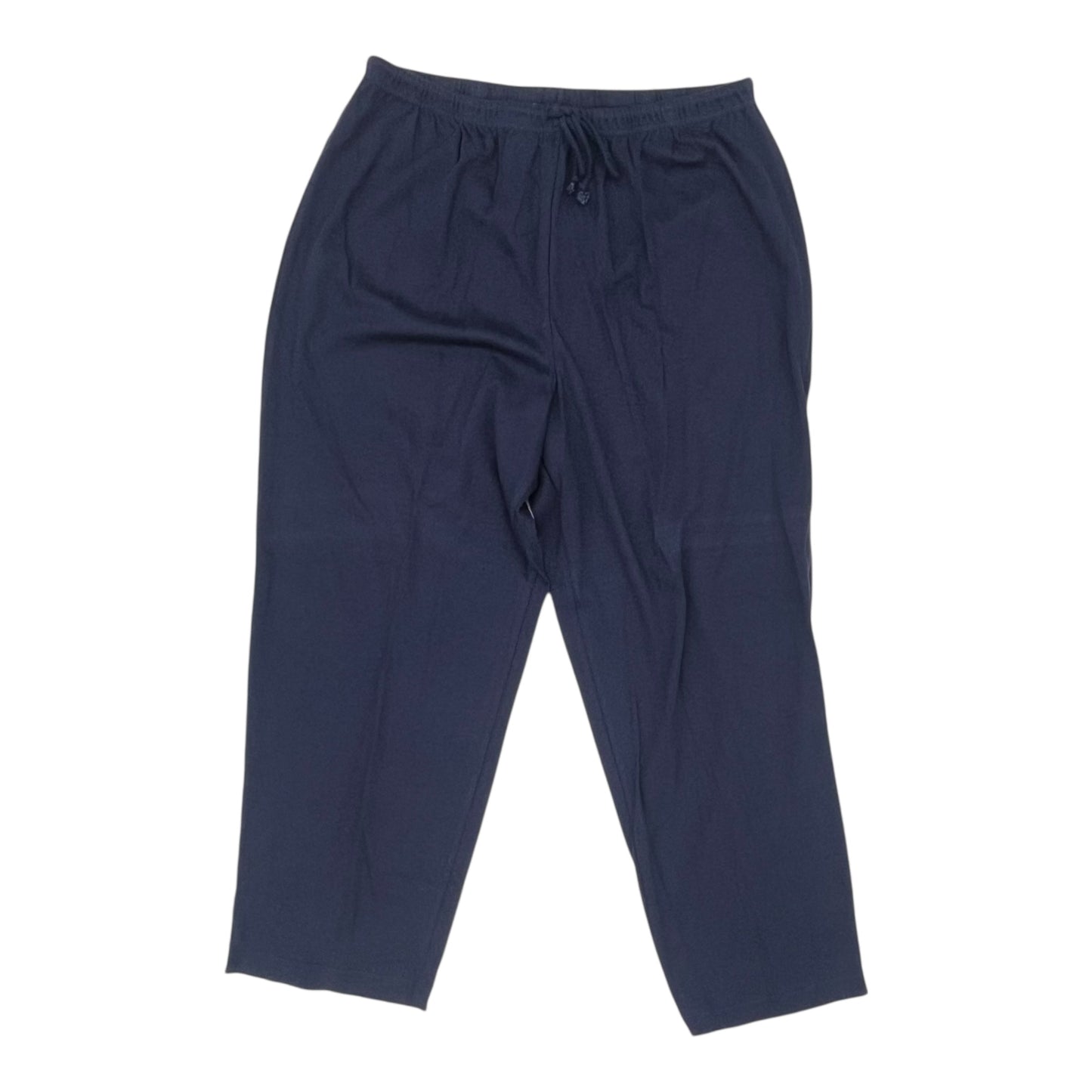 Pants Lounge By Clothes Mentor In Blue, Size:1X