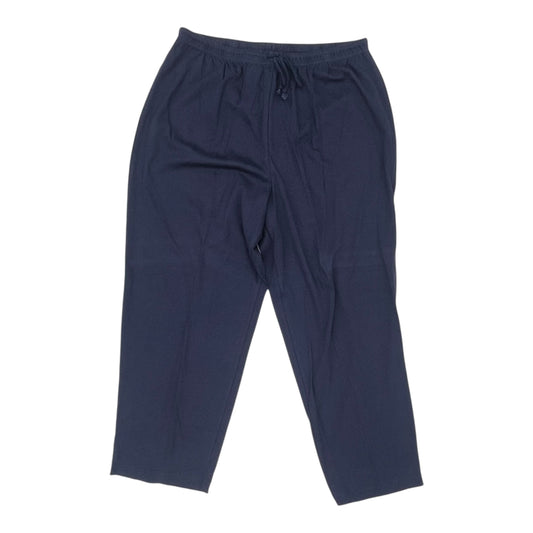 Pants Lounge By Clothes Mentor In Blue, Size:1X