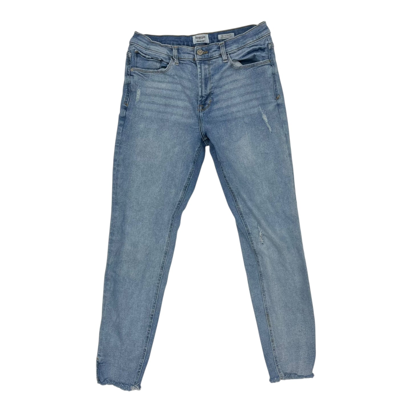 Jeans Skinny By Kensie In Blue Denim, Size:10