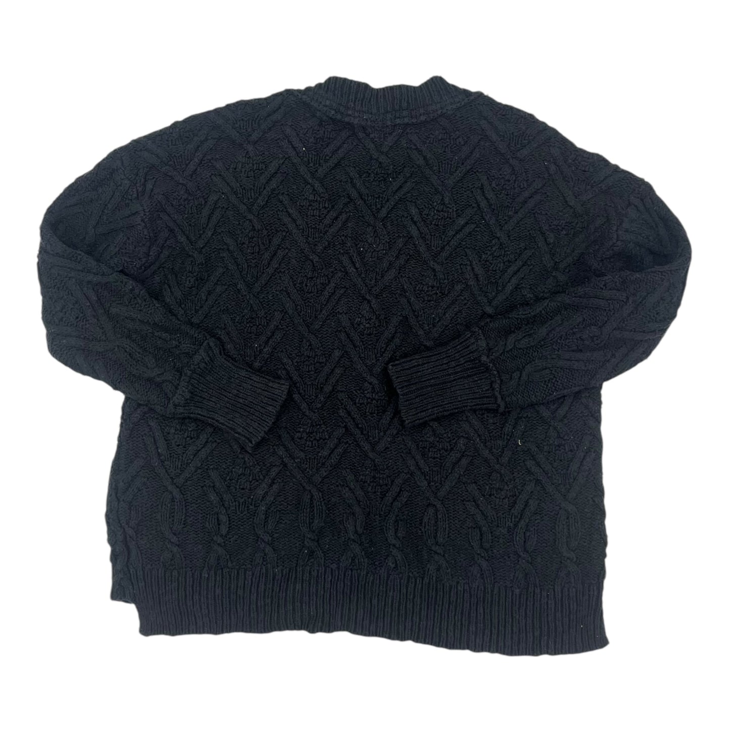 Sweater Cardigan By Free People In Black, Size:S