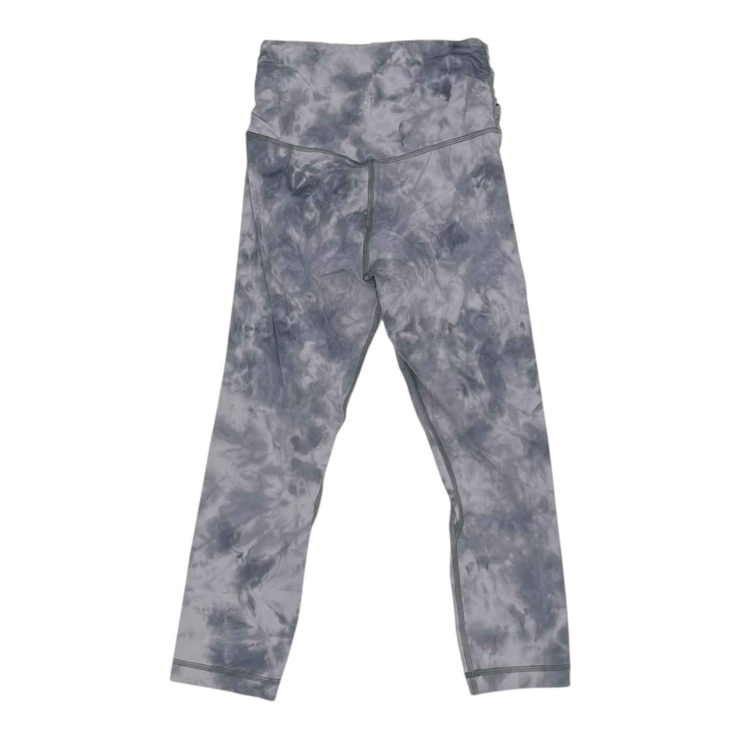 Athletic Leggings Capris By Lululemon In Grey, Size:S