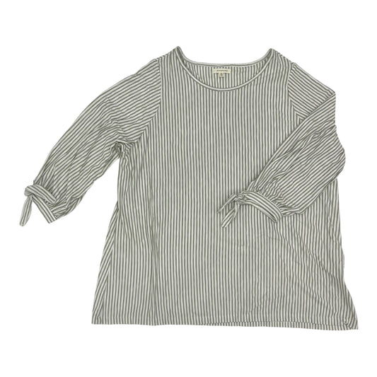 Top Ls By Max Studio In Green, Size:2X