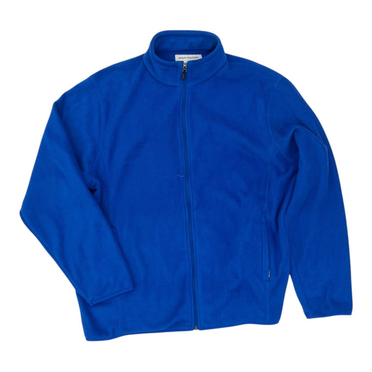 Jacket Fleece By Amazon Essentials In Blue, Size:Xxl