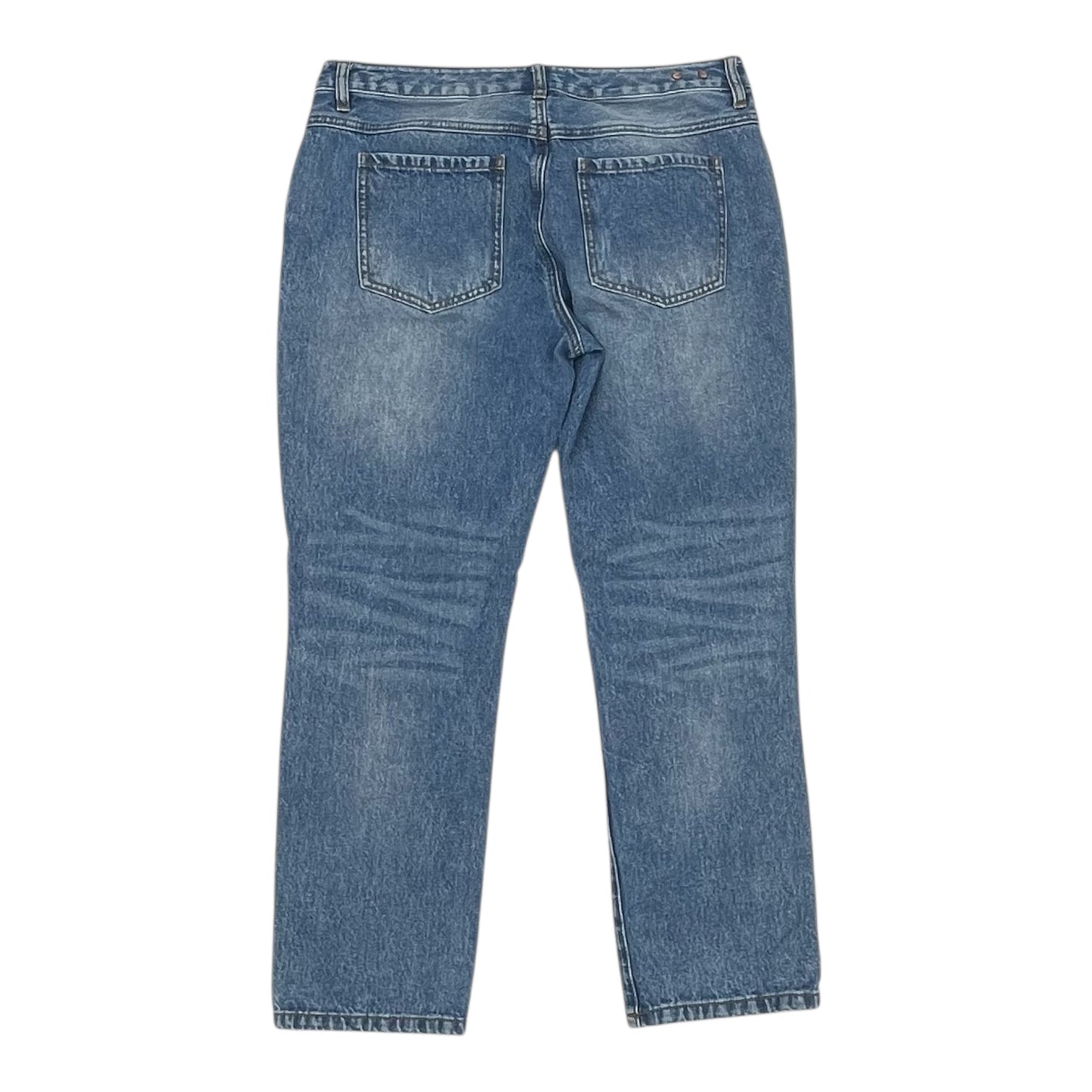 Jeans Straight By Cabi In Blue Denim, Size:10