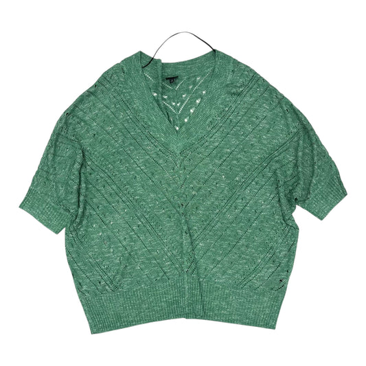 Sweater Ss By Torrid In Green, Size:4X