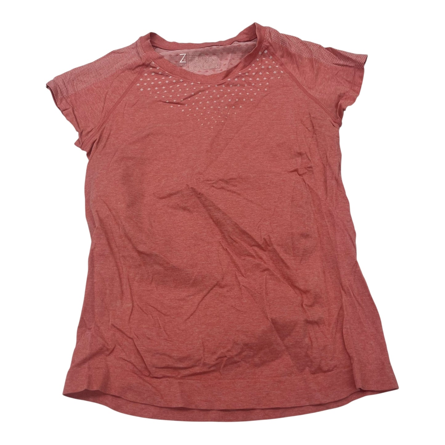 Athletic Top Ss By Zella In Pink, Size:M