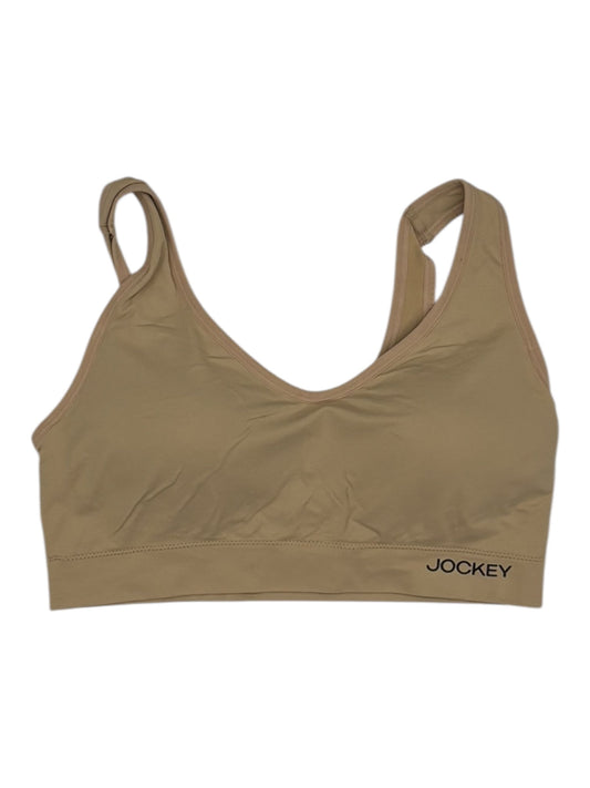 Athletic Bra By Jockey In Tan, Size:Xl