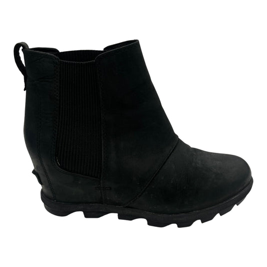 BOOTS ANKLE HEELS by SOREL In BLACK, Size: 8.5