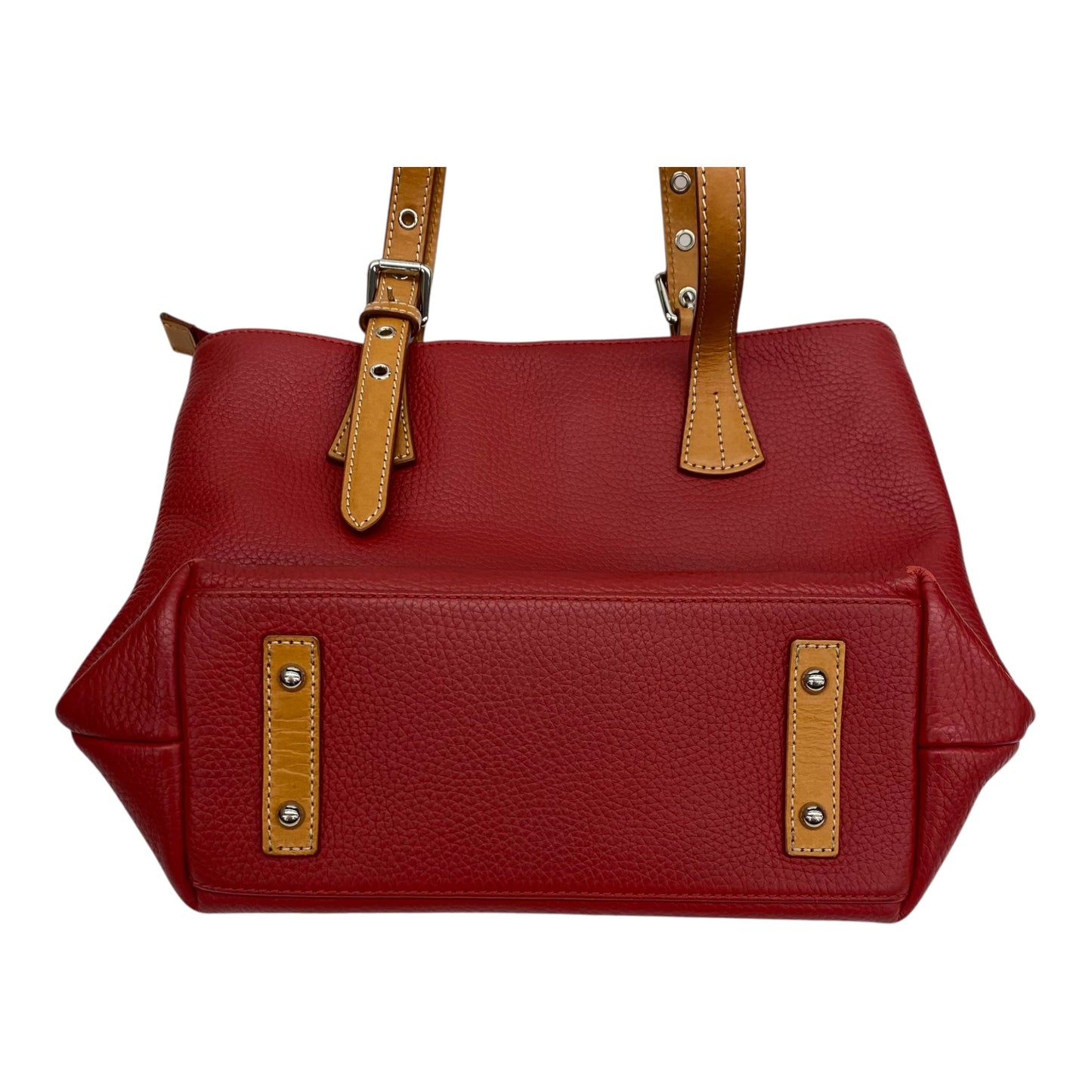 Handbag Designer By Dooney And Bourke In Red, Size:Medium