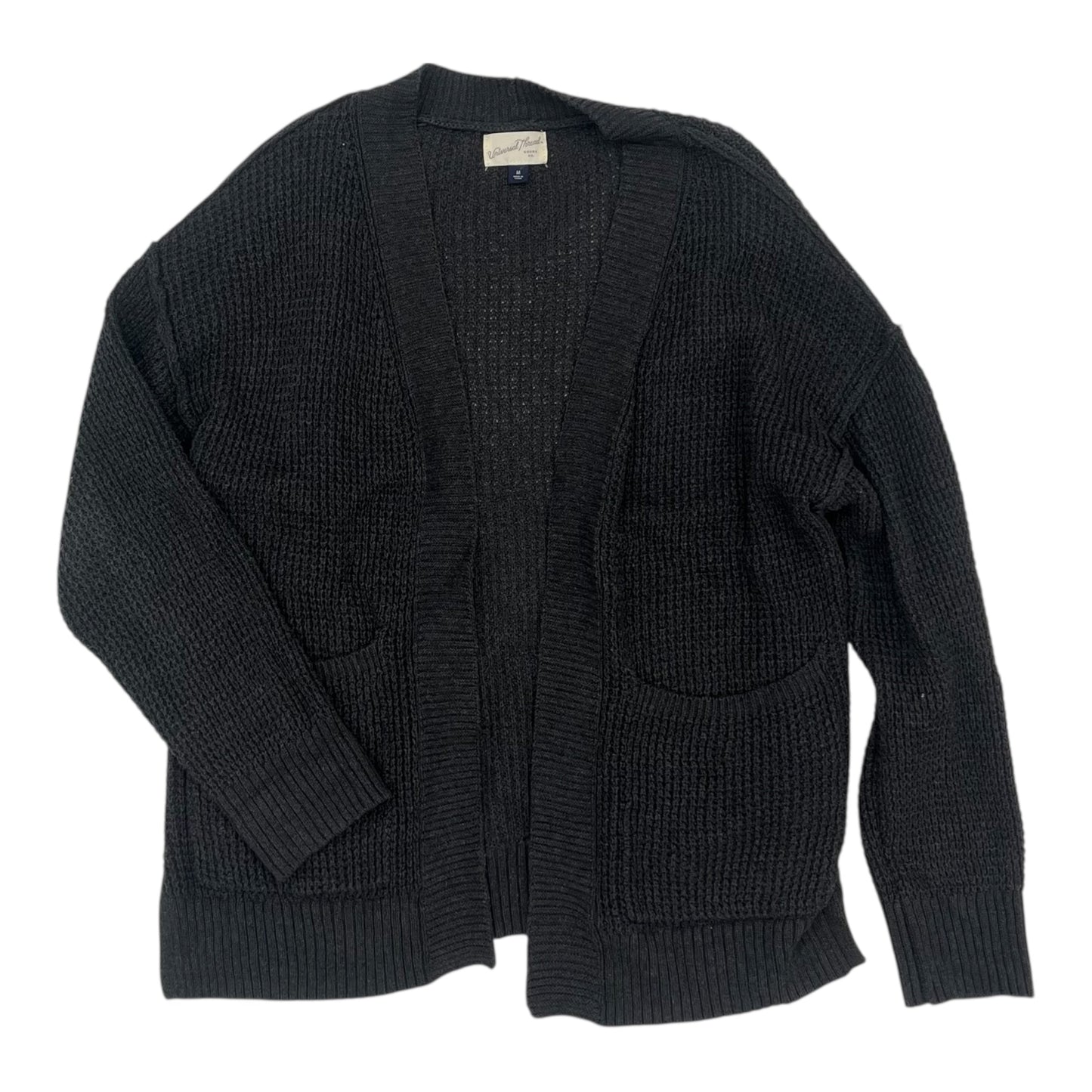 Sweater Cardigan By Universal Thread In Grey, Size:M