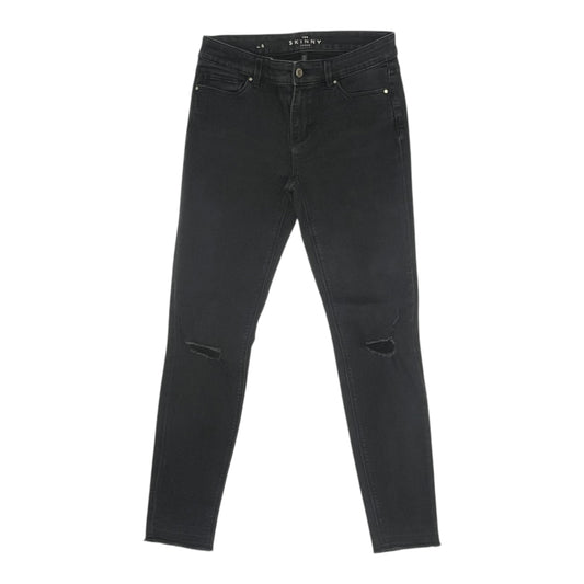 Jeans Skinny By White House Black Market In Black Denim, Size:4