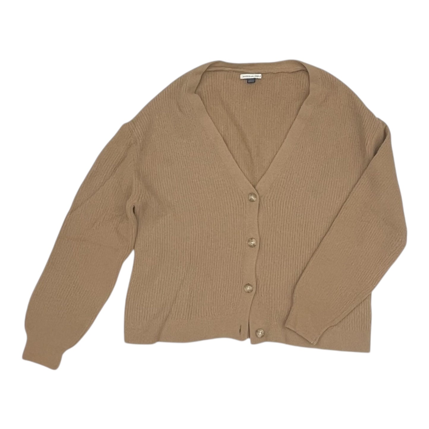 Sweater Cardigan By American Eagle In Brown, Size:Xs