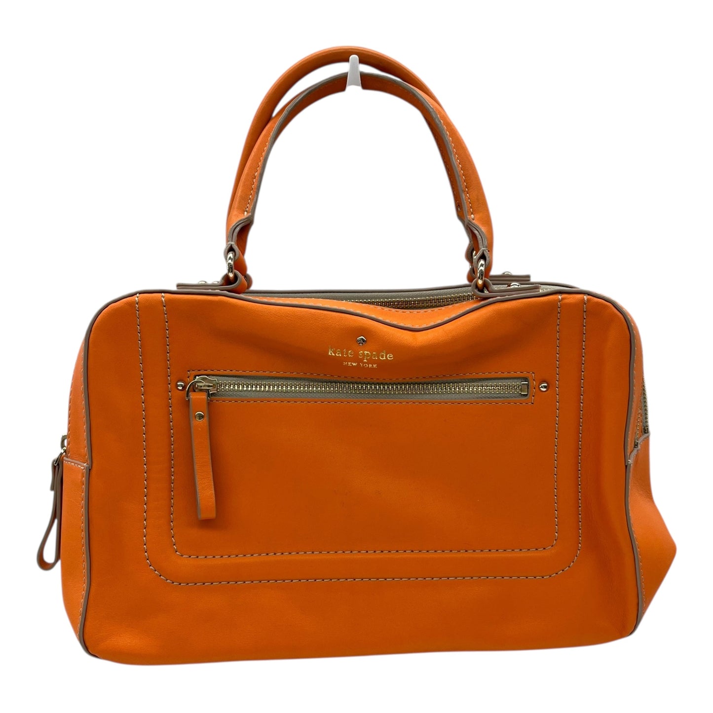 Handbag Designer By Kate Spade In Orange, Size:Medium