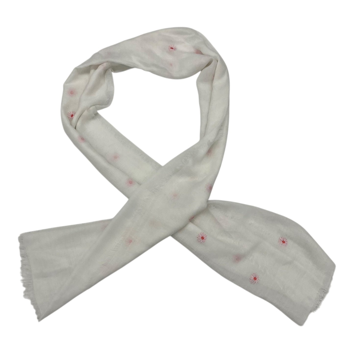 Scarf Long By Clothes Mentor In White