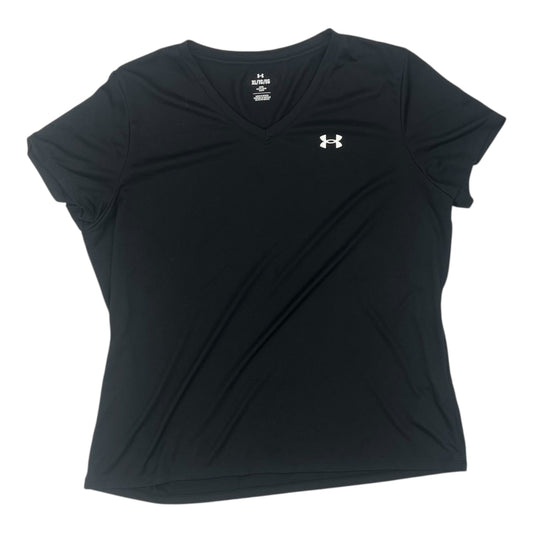Athletic Top Ss By Under Armour In Black, Size:Xl