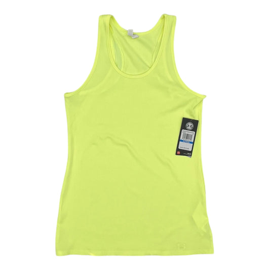 Athletic Tank Top By Under Armour In Yellow, Size:Xl