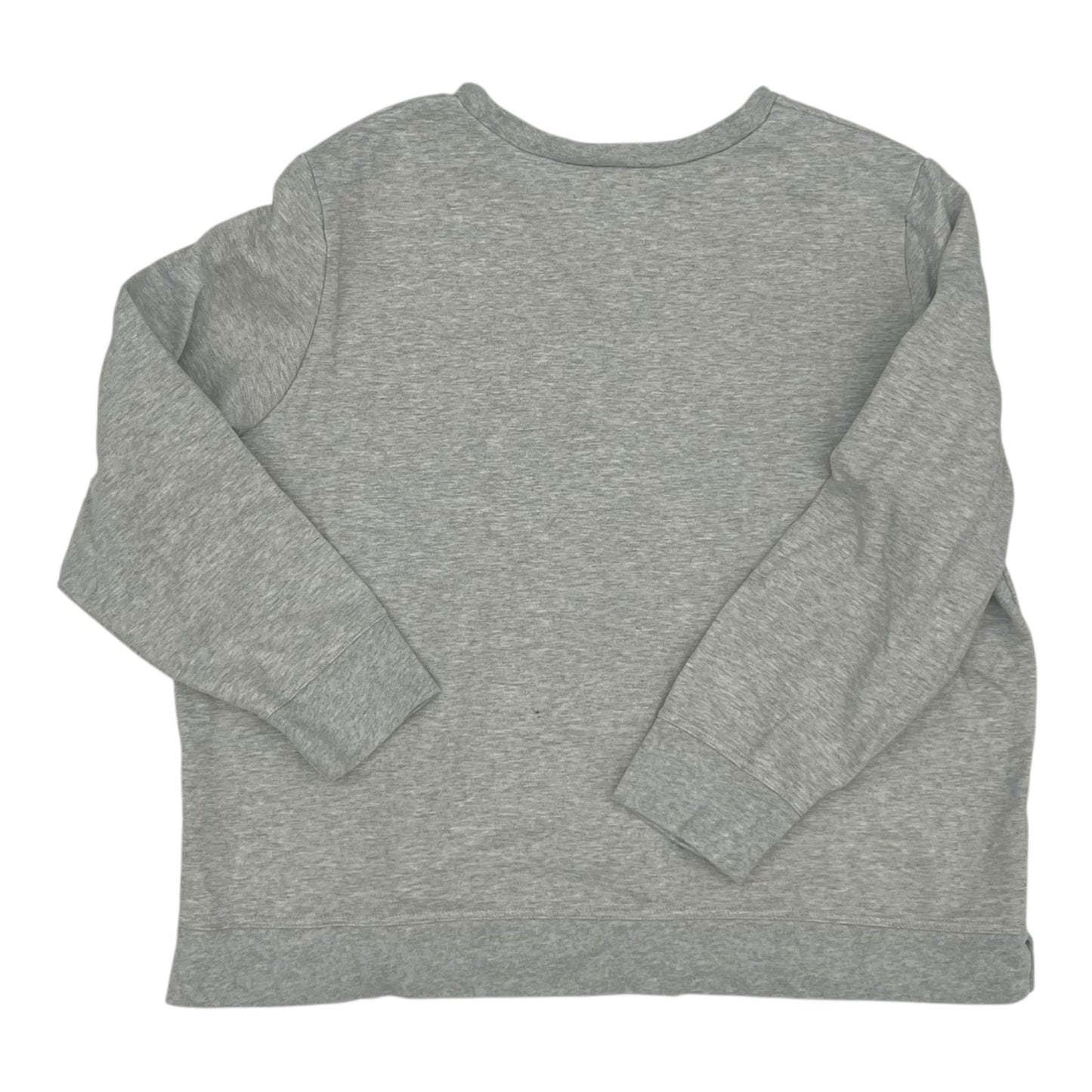 Sweatshirt Crewneck By Gap In Grey, Size:Xxl