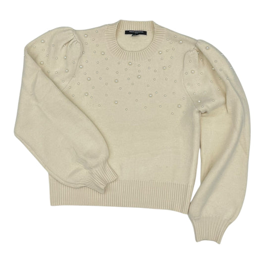 Sweater By French Connection In Cream, Size:Xl