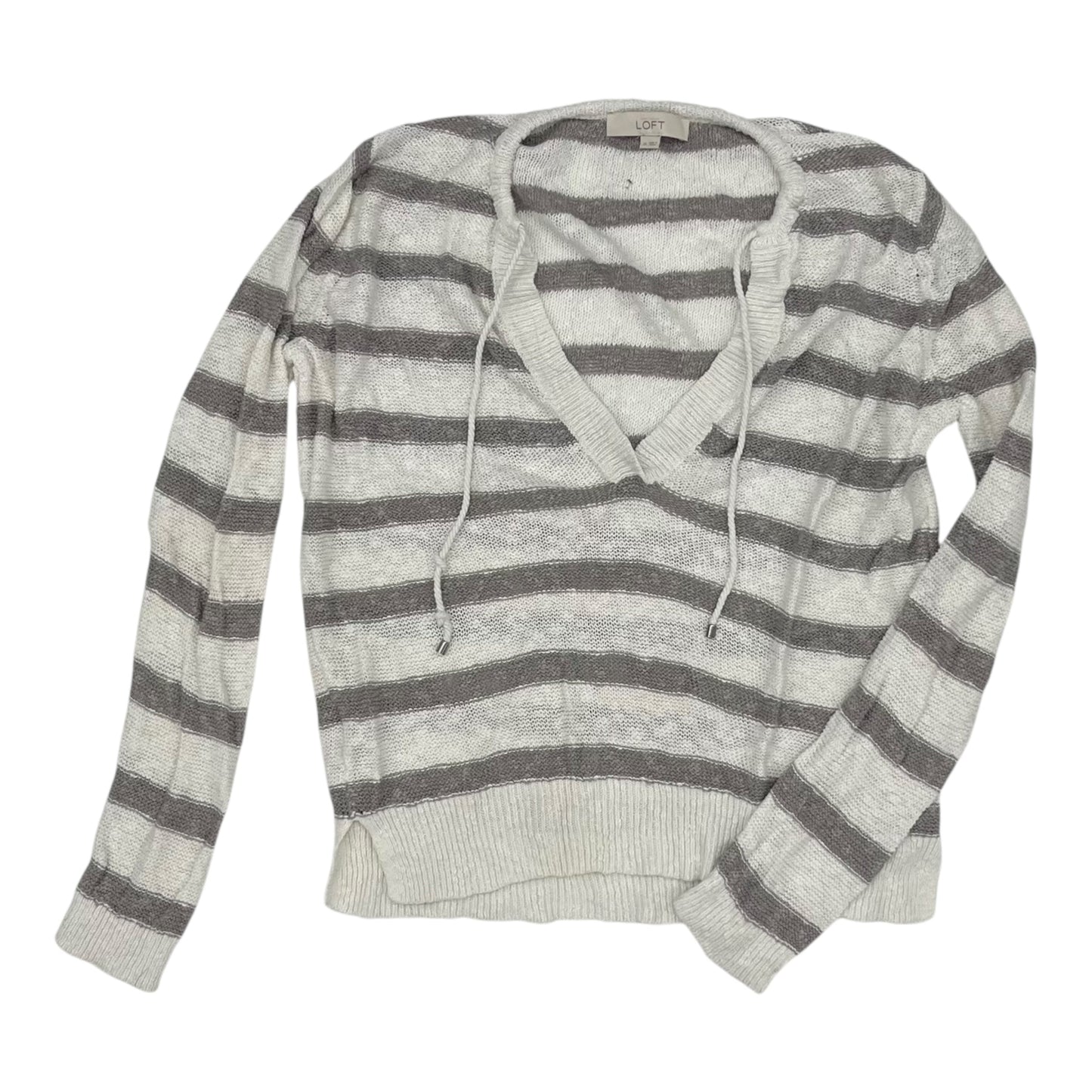 Sweater By Loft In Cream, Size:Xl