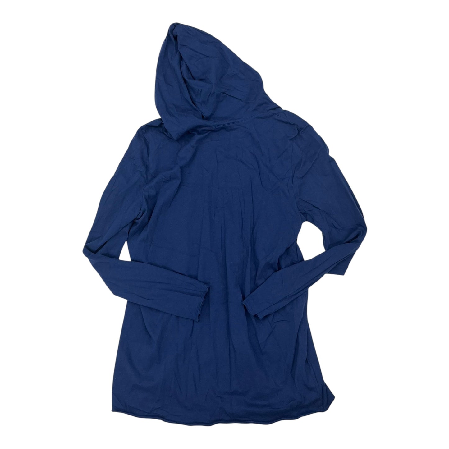 TOP LS BASIC by LIFE IS GOOD in BLUE, Size:XL