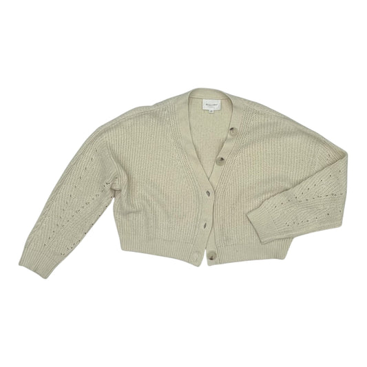 Sweater Cardigan By Line & Dot In Cream, Size:S