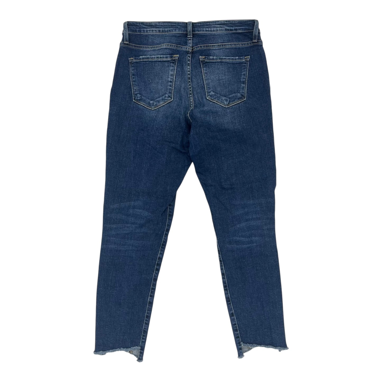 Jeans Skinny By Flying Monkey In Blue Denim, Size:10