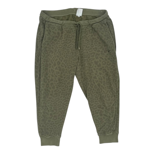 Athletic Pants By Nike Apparel In Green, Size:2X