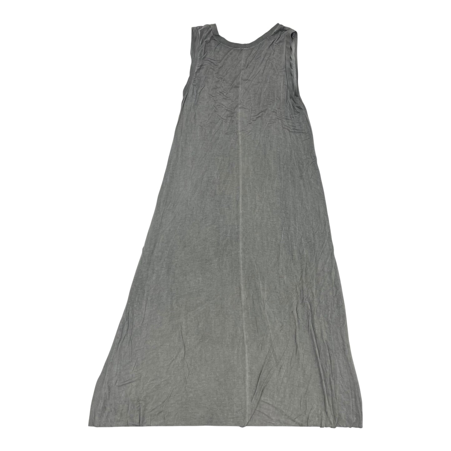 Dress Casual Maxi By Clothes Mentor In Grey, Size:L