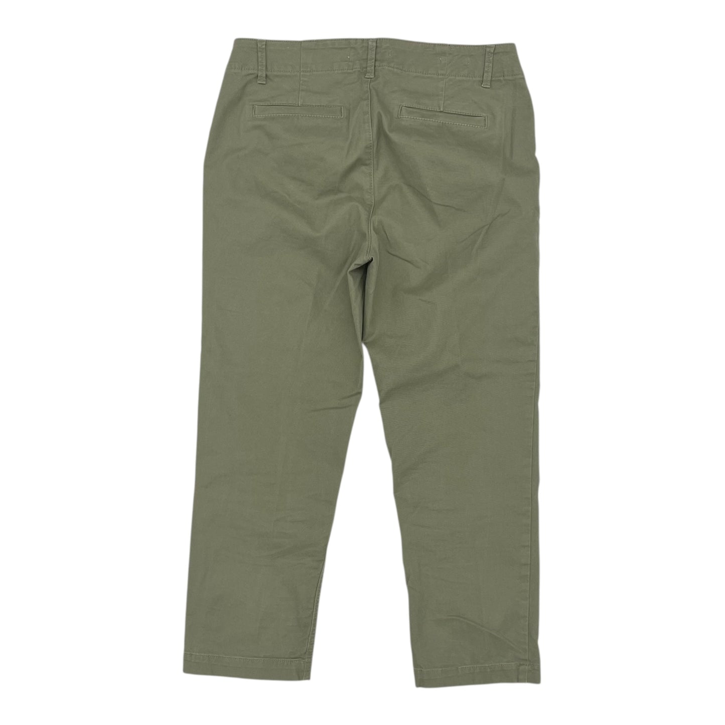 PANTS CHINOS & KHAKIS by LOFT in GREEN, Size:4P