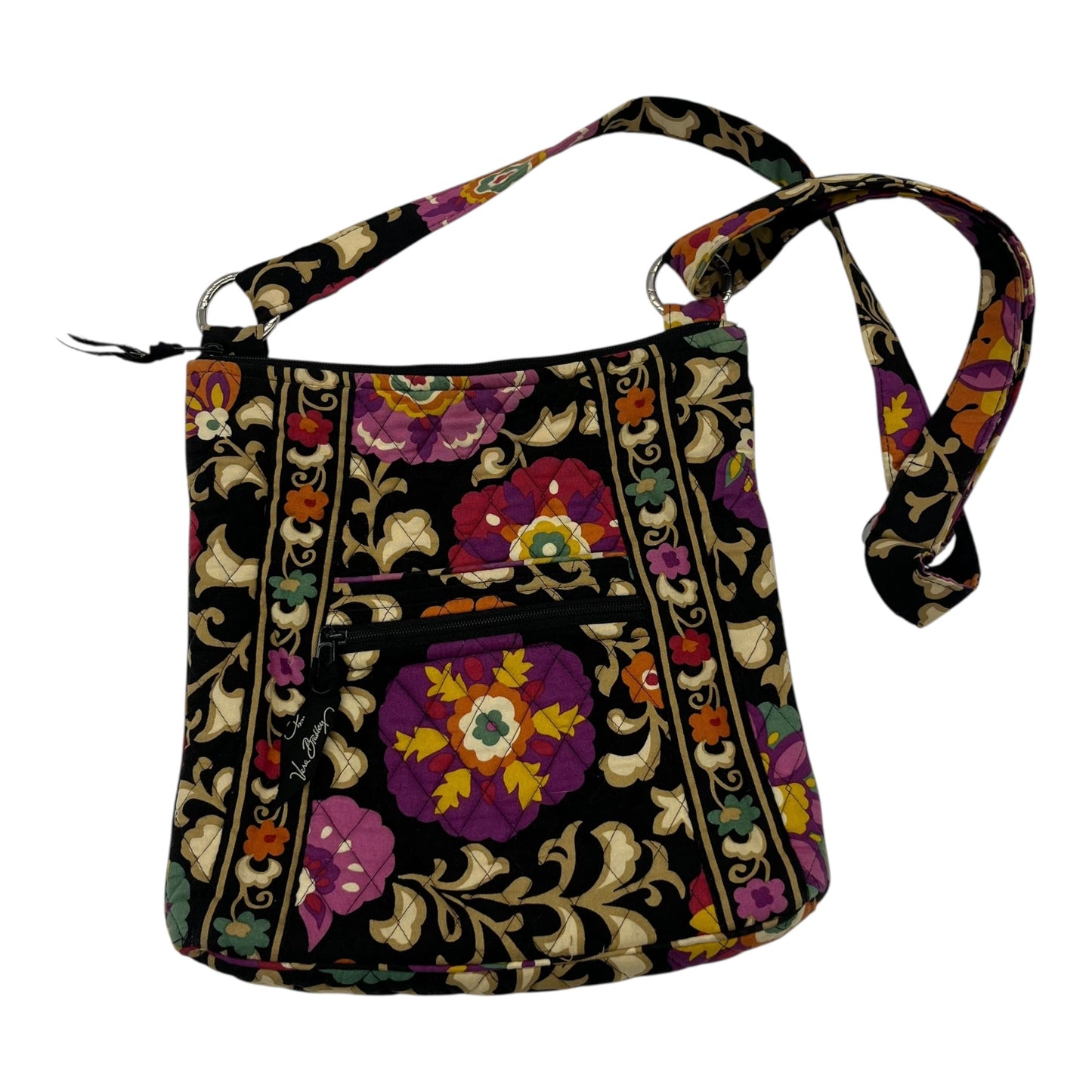 Crossbody By Vera Bradley In Black, Size:Large