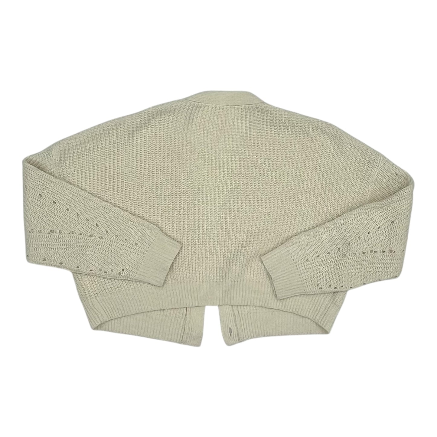 Sweater Cardigan By Line & Dot In Cream, Size:S