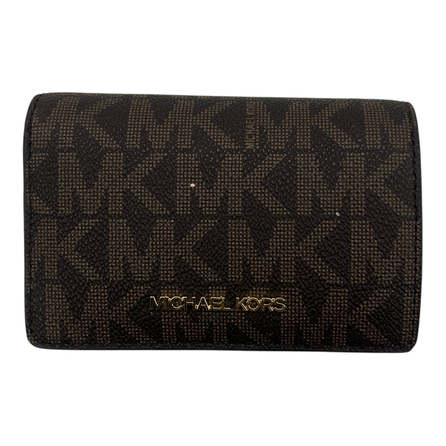 Wallet Designer By Michael Kors In Brown, Size:Medium