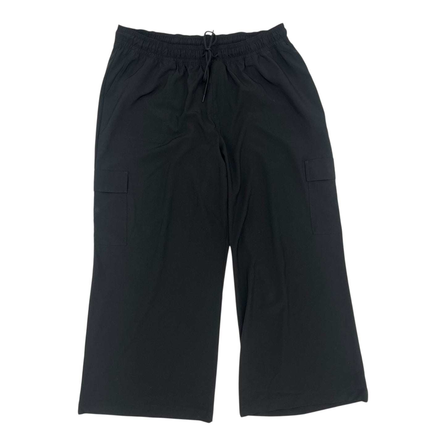 Pants Wide Leg By Livi Active In Black, Size:1X