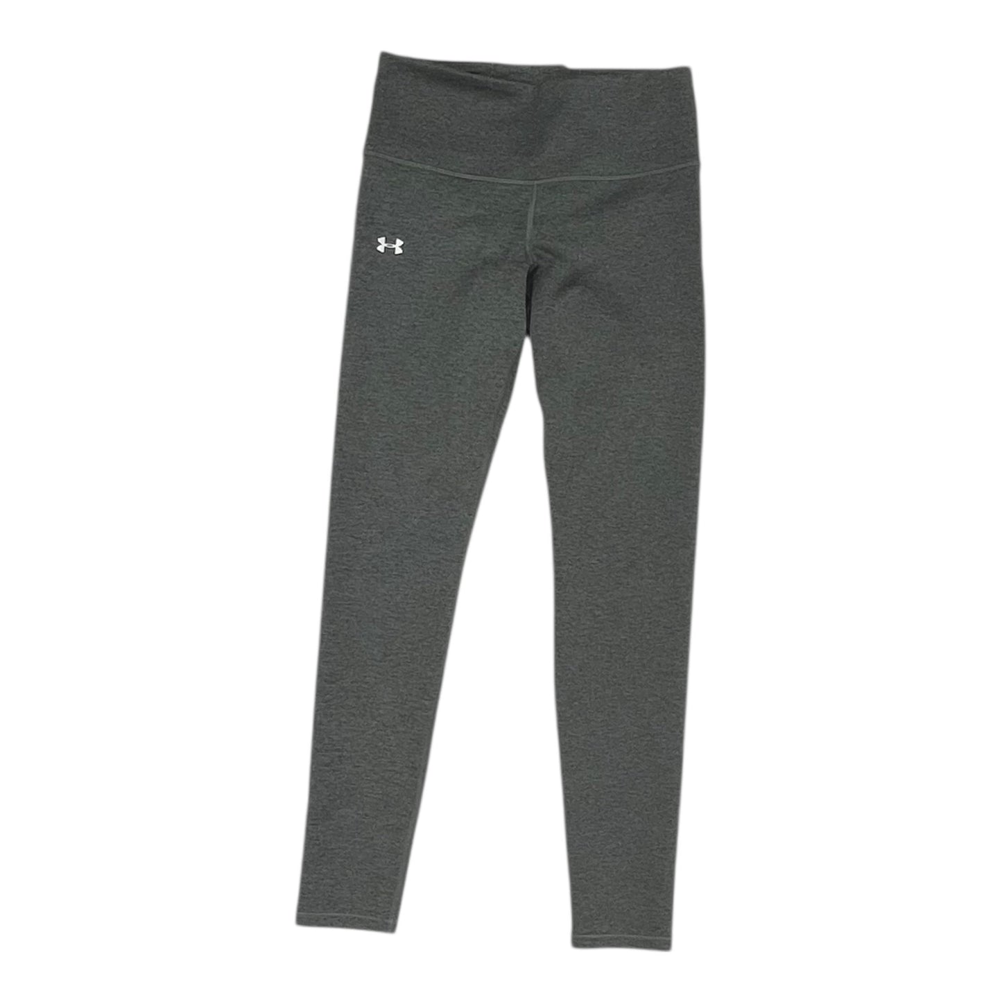 Athletic Leggings By Under Armour In Grey, Size:S