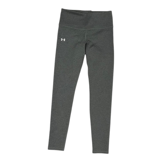 Athletic Leggings By Under Armour In Grey, Size:S