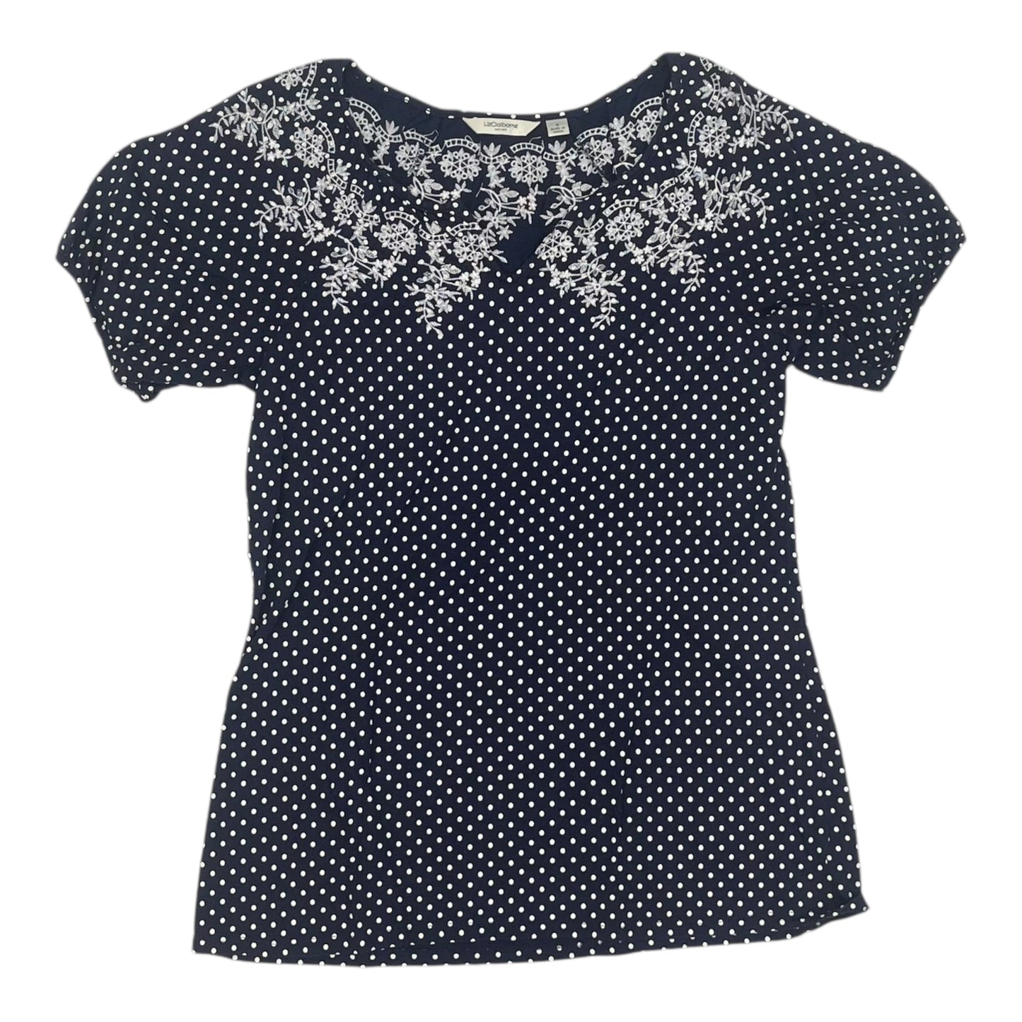 Top Ss By Liz Claiborne In Blue, Size:S