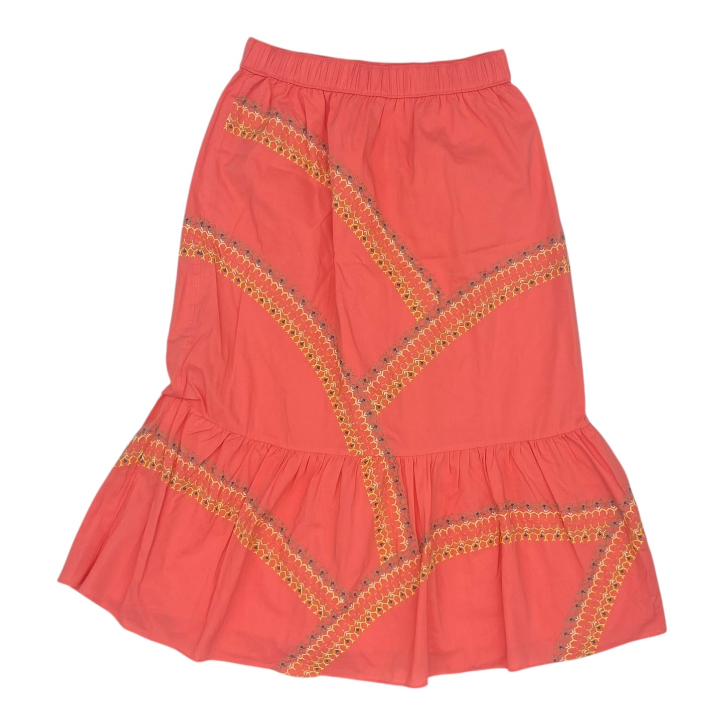 Skirt Maxi By Loft In Coral, Size:M
