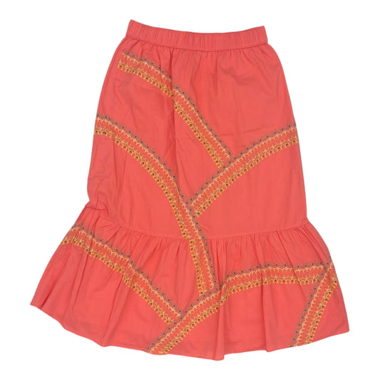 Skirt Maxi By Loft In Coral, Size:M
