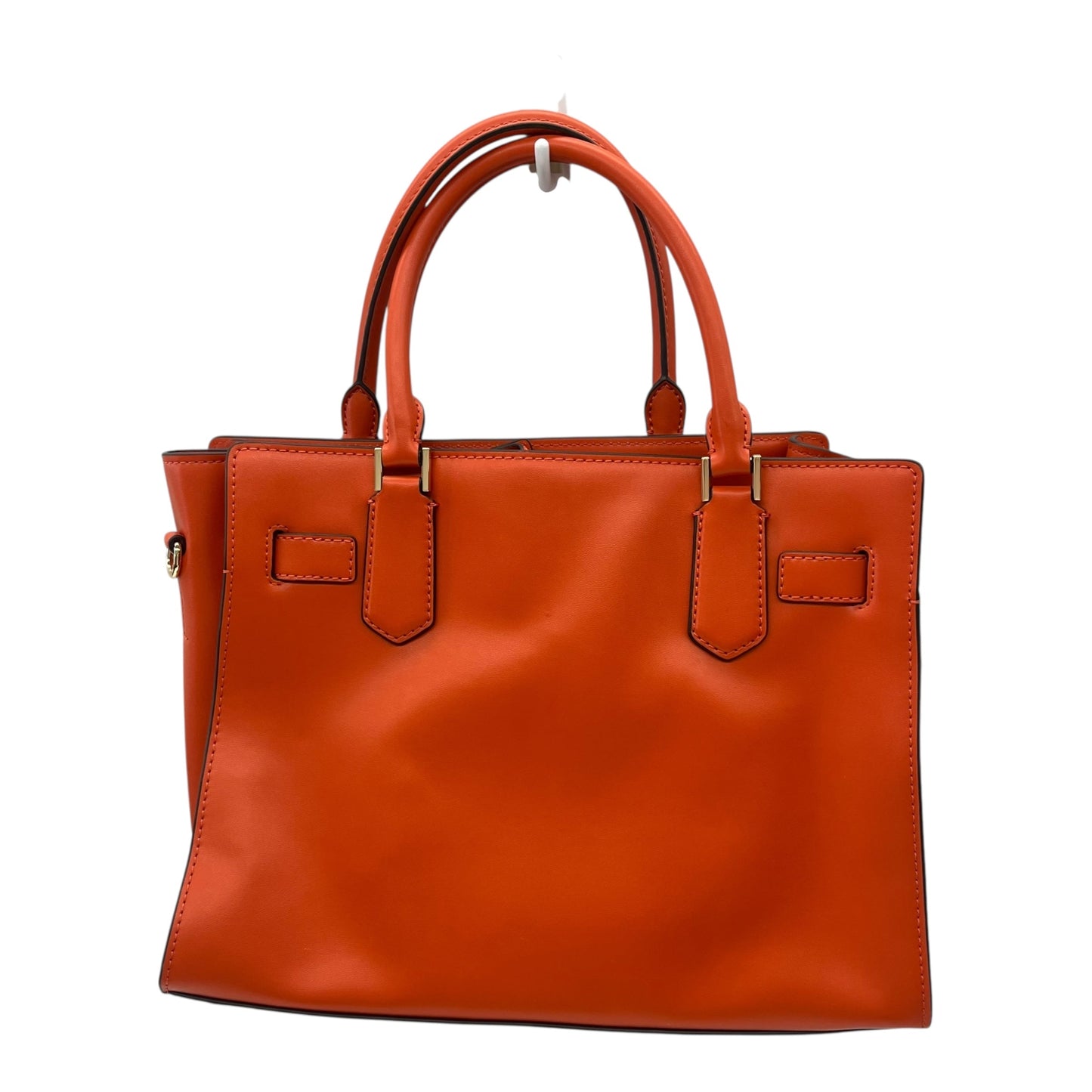 Handbag Designer By Michael Kors In Orange, Size:Medium