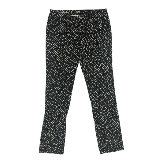 Jeans Straight By Loft In Polkadot Pattern, Size:4