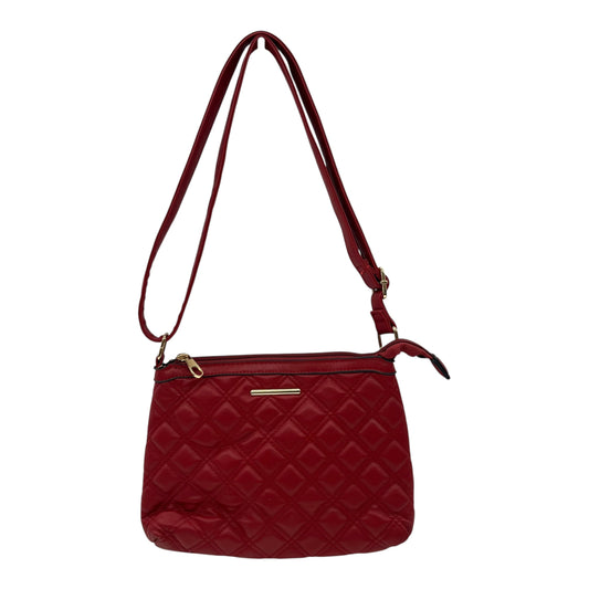 Crossbody By Cme In Red, Size:Medium